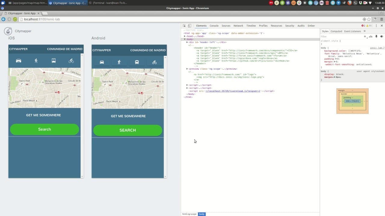 Ejemplo practico de como nos queda a nivel visual